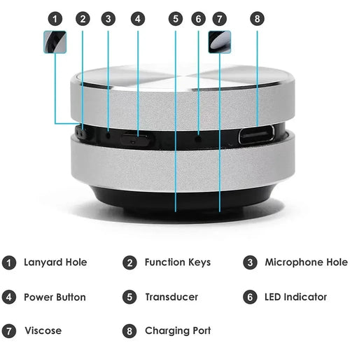 Speaker Bluetooth-Compatible